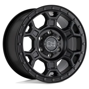 Black Rhino – MIDHILL – Black – 16″x8″ 45mm – All weather Wheels – 1680MHL455130M78